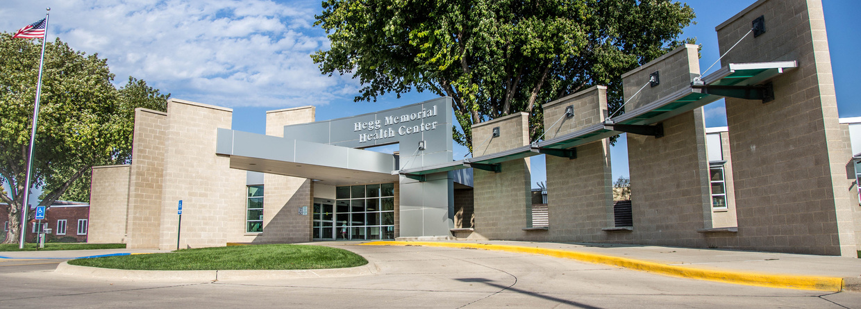 Hegg Memorial Health Center Exterior